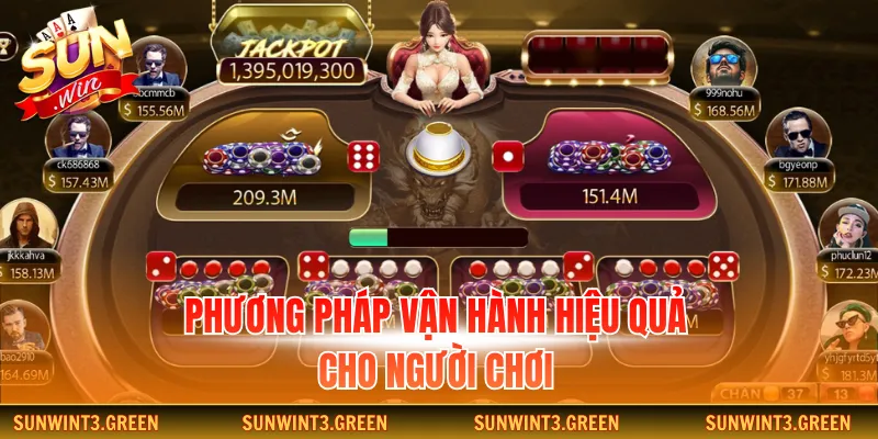 Phương pháp vận hành hiệu quả cho người chơi